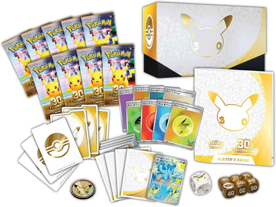 Pokémon 30th Anniversary Top Trainer Box DE – Bild 4