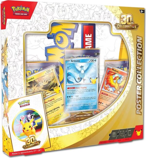 Pokémon 30th Anniversary Poster Collection DE