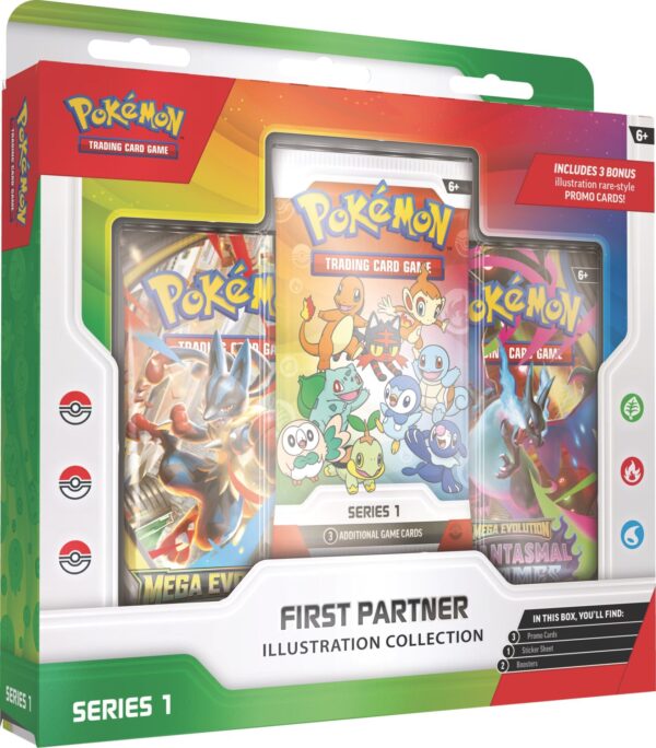 Pokémon First Partner Illustration Collection Series 1 EN