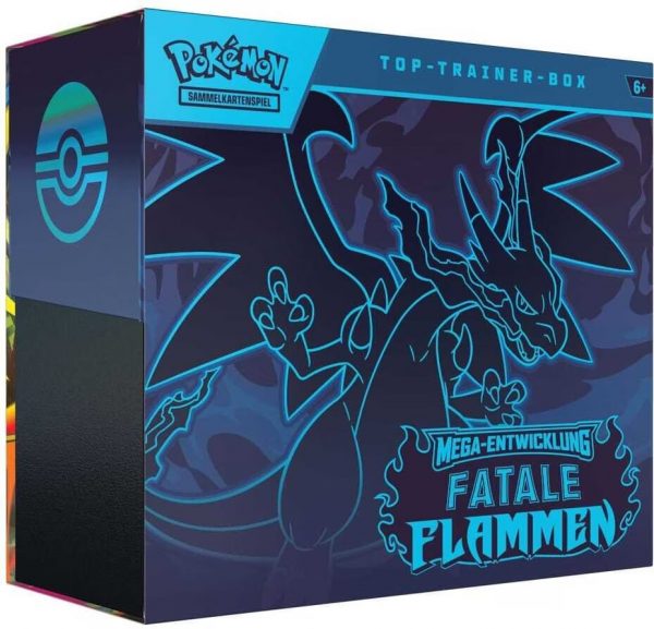 Pokémon Mega-Entwicklung Fatale Flammen Top-Trainer-Box DE